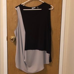 DKNYC black and off white tunic